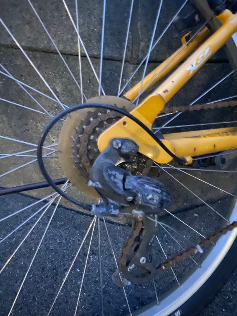 引き取り限定 BRIDGESTONE マウンテンバイク イエロー - メルカリ