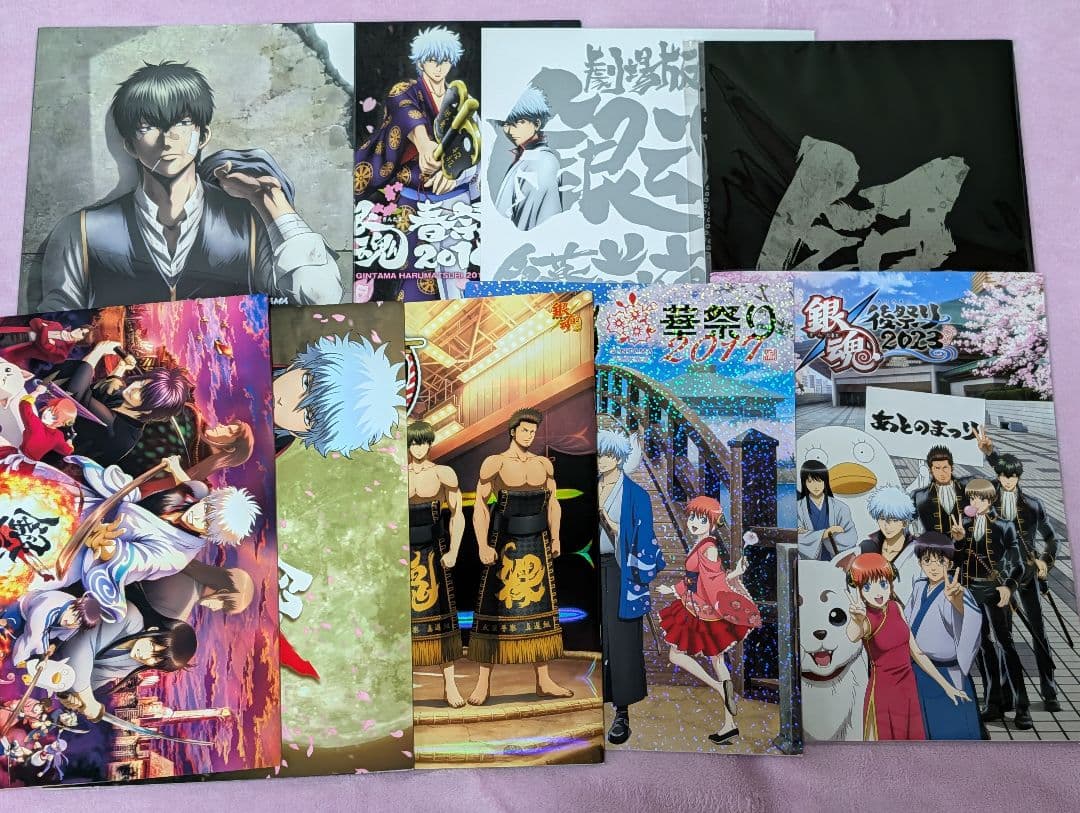 銀魂 DVD パンフレットまとめ売り