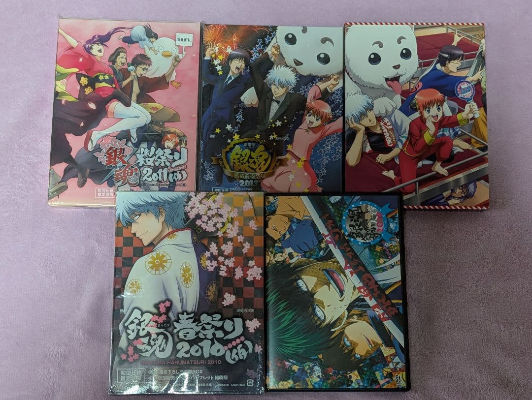 銀魂 DVD パンフレットまとめ売り