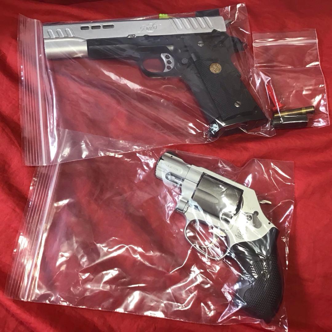 東京マルイ製・タナカ製　1911とM360セット　ジャンク品
