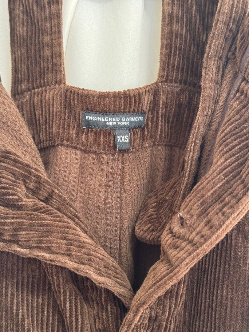エンジニアードガーメンツ コーデュロイ サロペット