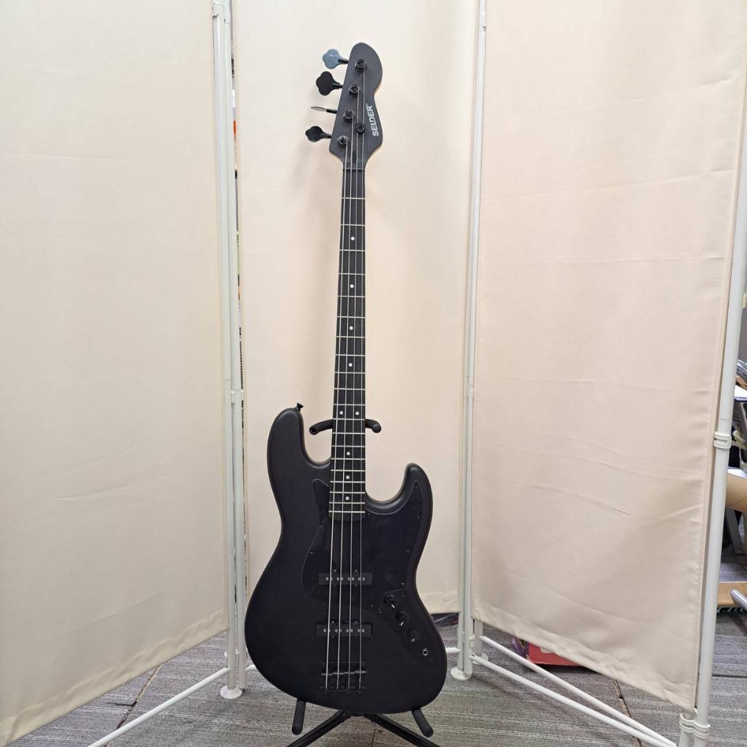 SELDER エレキベース マットブラック 艶消し - メルカリ