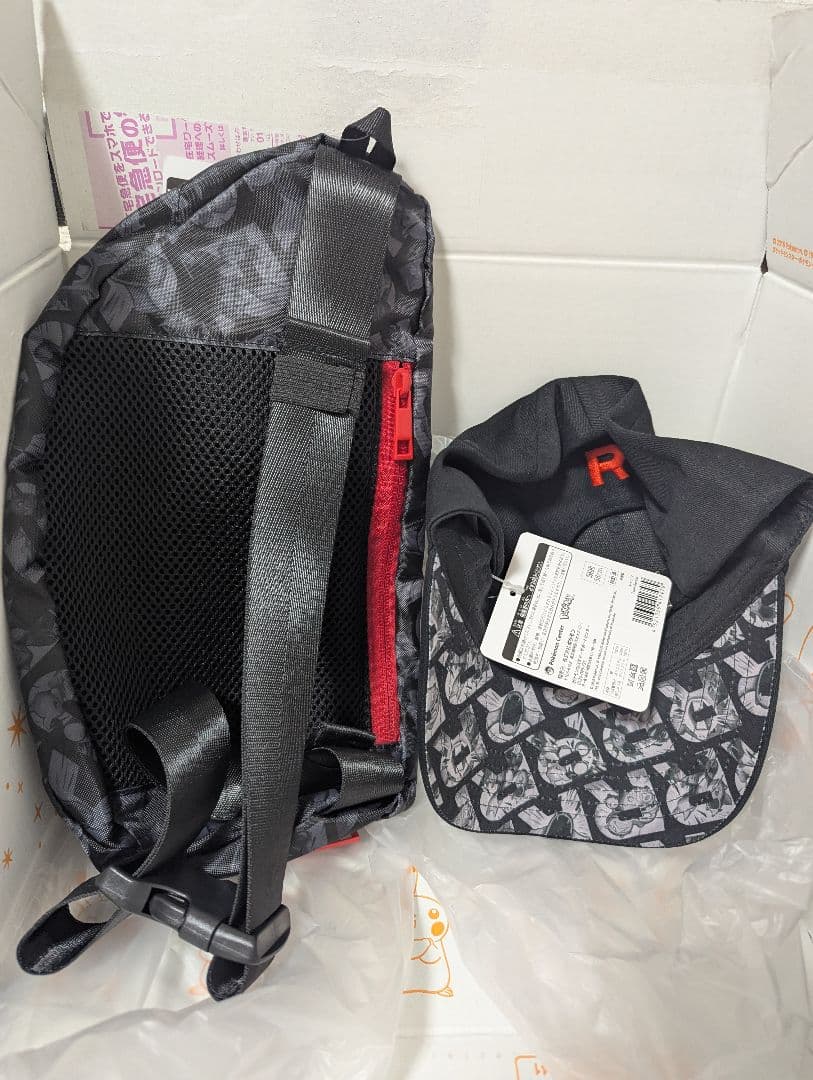 ポケモンセンター限定品 ロケット団 ボディバッグ キャップ 新品