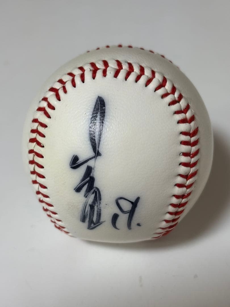 木田優夫 19番 サイン 野球ボール 巨人 読売ジャイアンツ 直筆サイン