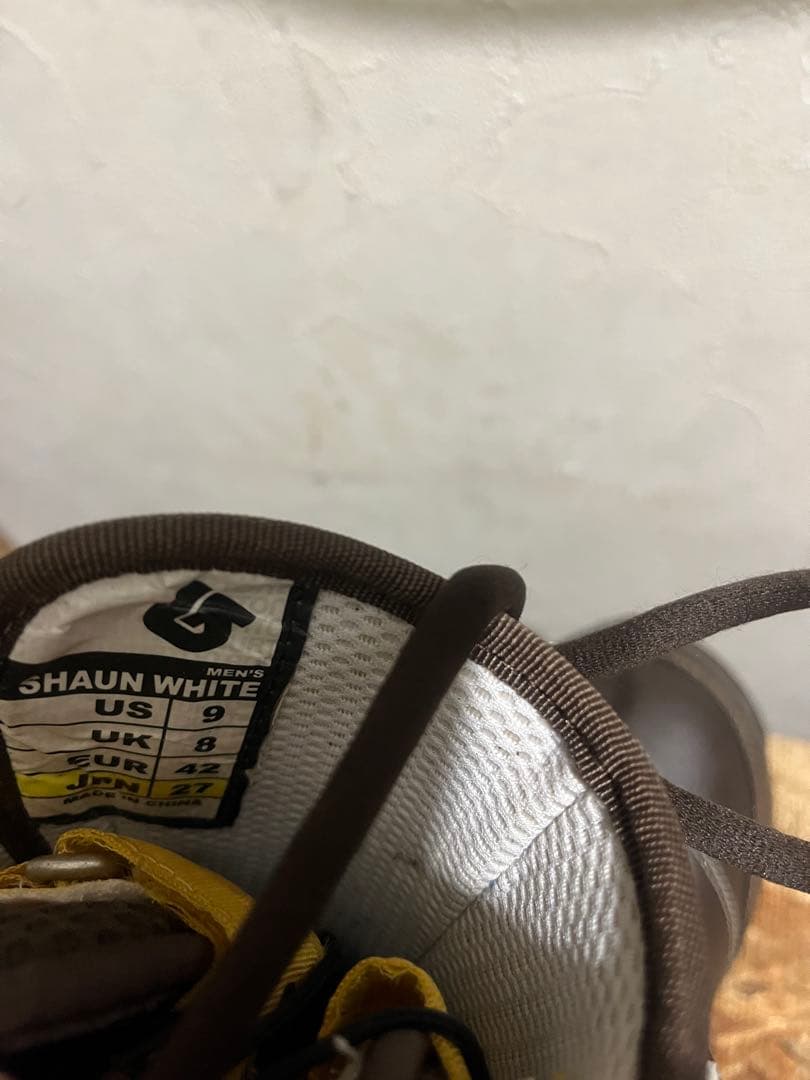 激レア！BURTON ショーンホワイトモデル！27.0cm