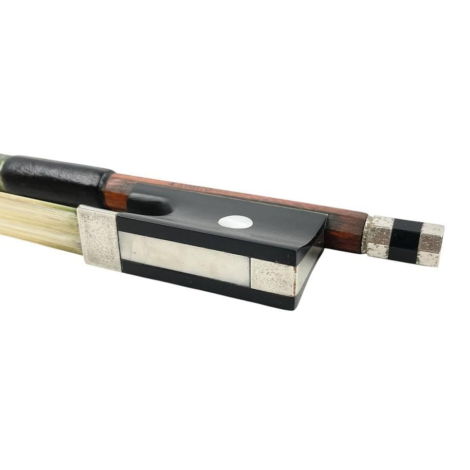 ○杉藤製 バイオリン弓○K.SUGITO刻印 4/4 フェルナンブコ 杉藤浩司氏