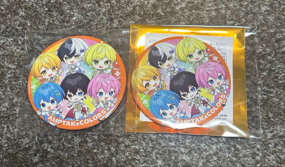 すとふぇす 2026 AMPTAK×COLORS 缶バッジ 集合 デフォ - メルカリ
