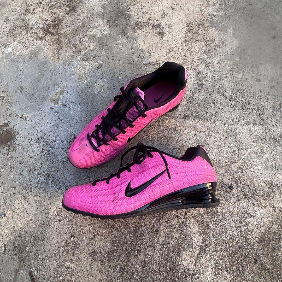 Nike shox Z pink - メルカリ