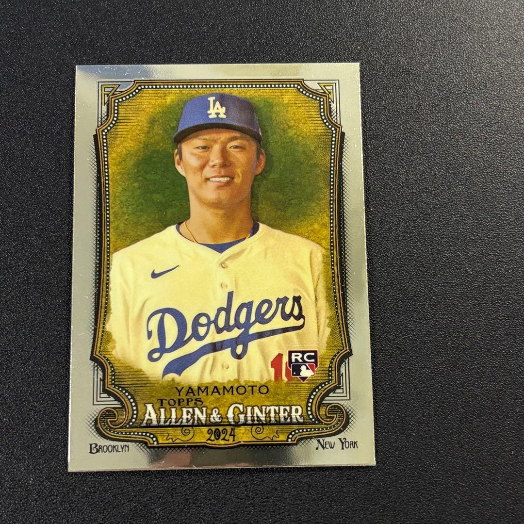 山本由伸 2024 Topps Allen Ginter ルーキーカード - メルカリ