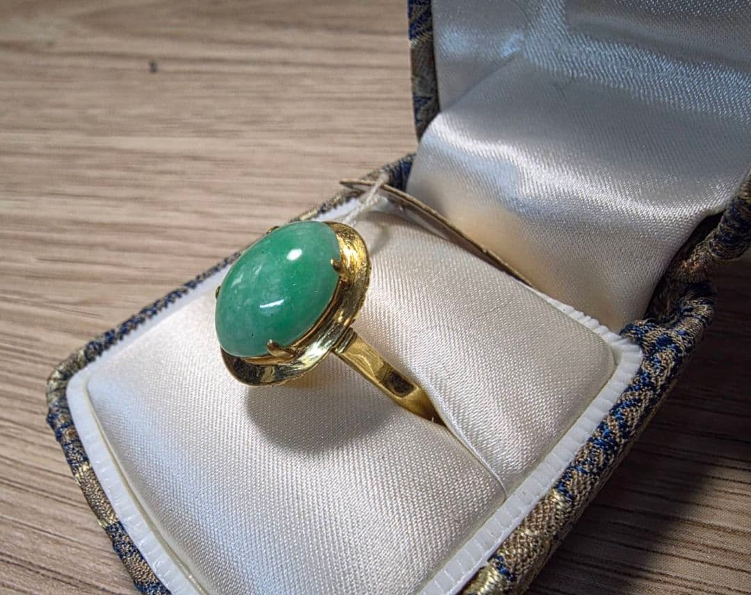 翡翠 リング 翡翠（ヒスイ） 1.7ct ダイヤモンド 0.6ct プラチナ リング(指輪