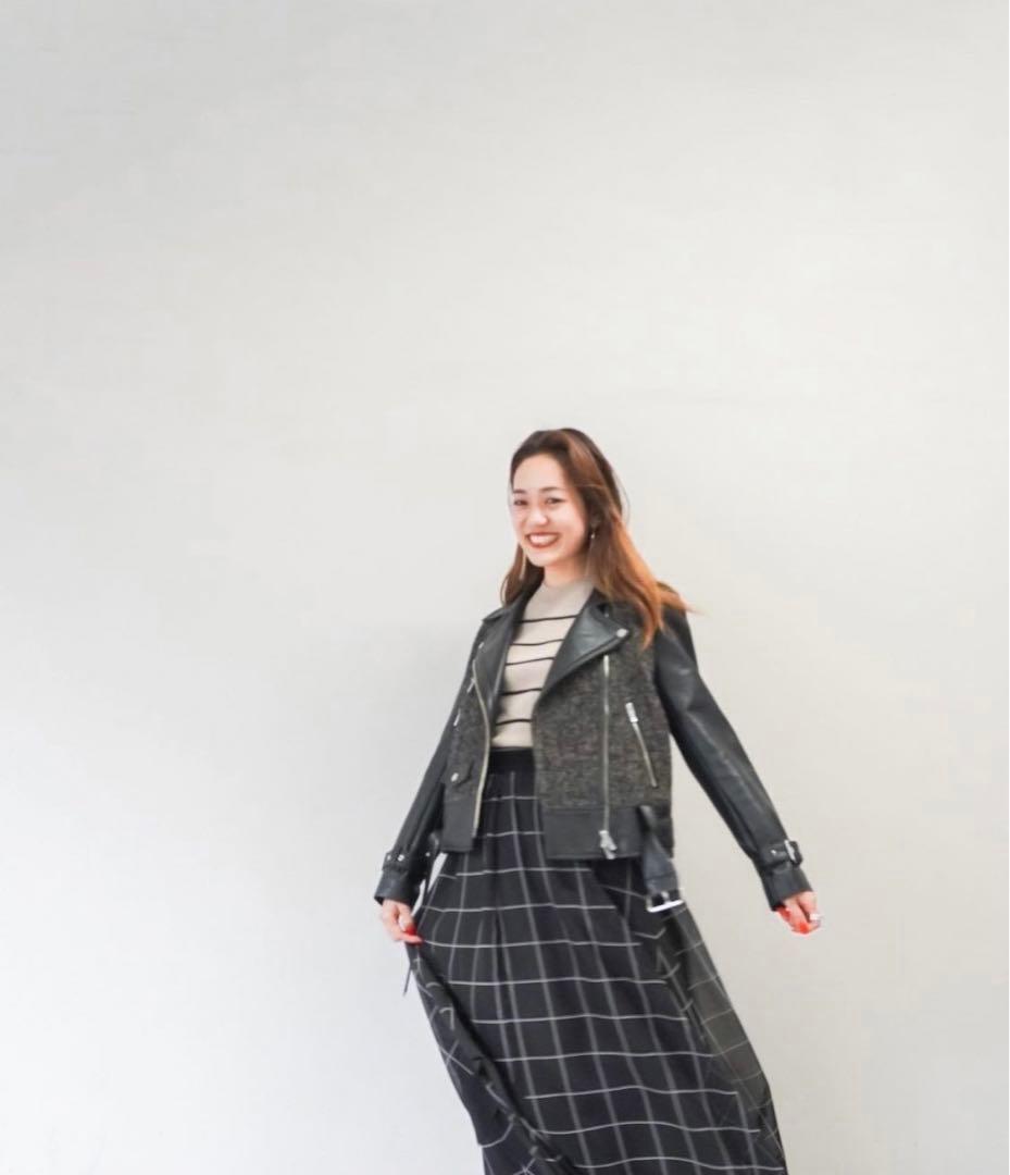 グレースコンチネンタル新品紙タグ付き❗️イタリアツイードライダース