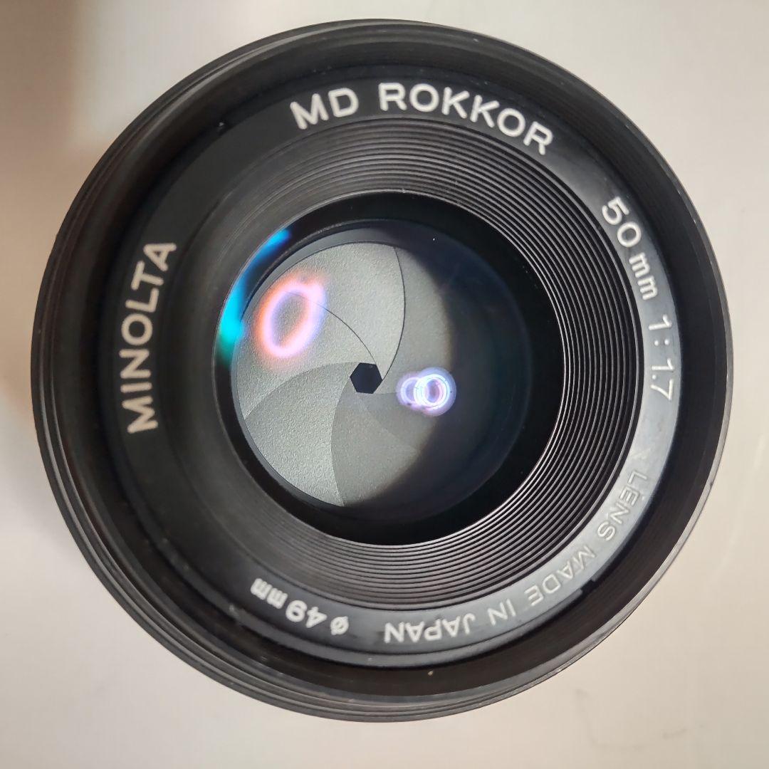 minolta XG-S MD ROKKOR 50㎜ F1.7 ミノルタ - メルカリ