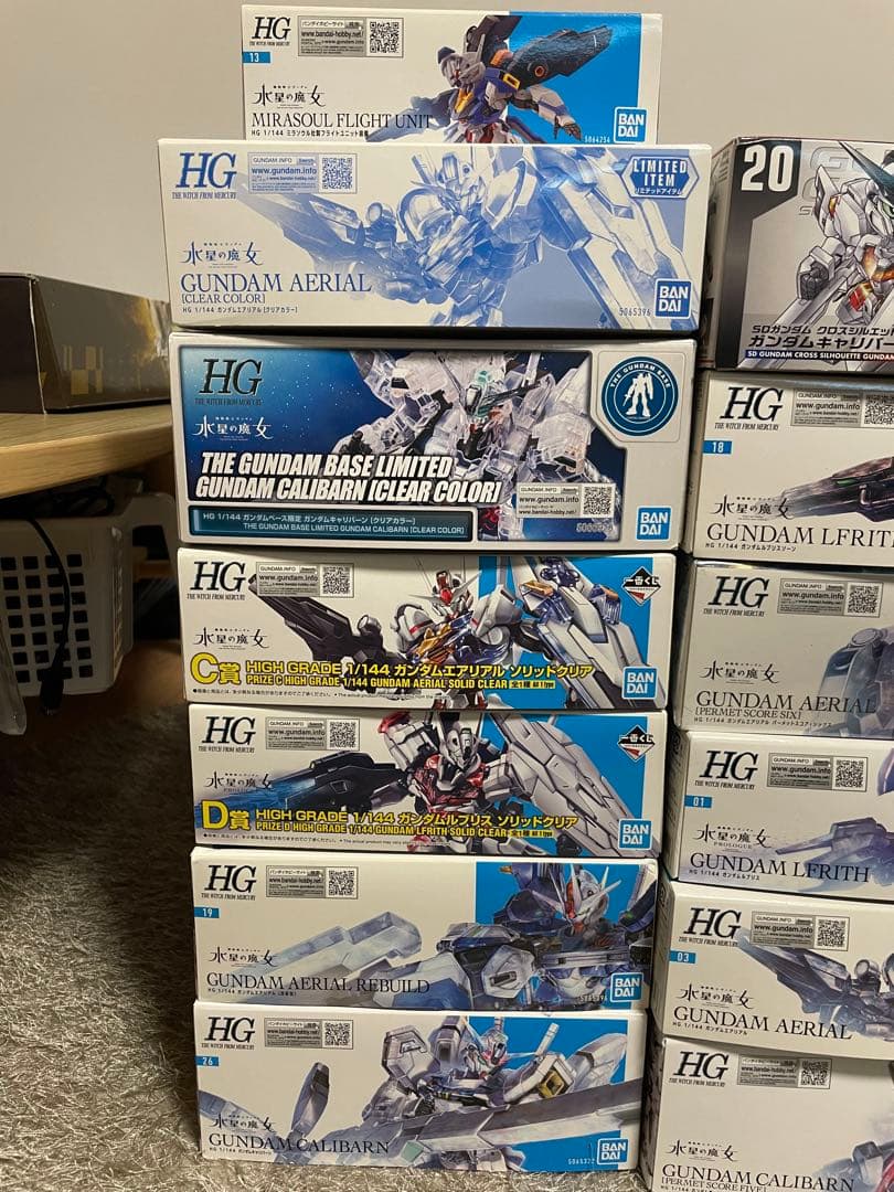 シ*.様 HGガンプラセット（GUNDAM AERIAL等）