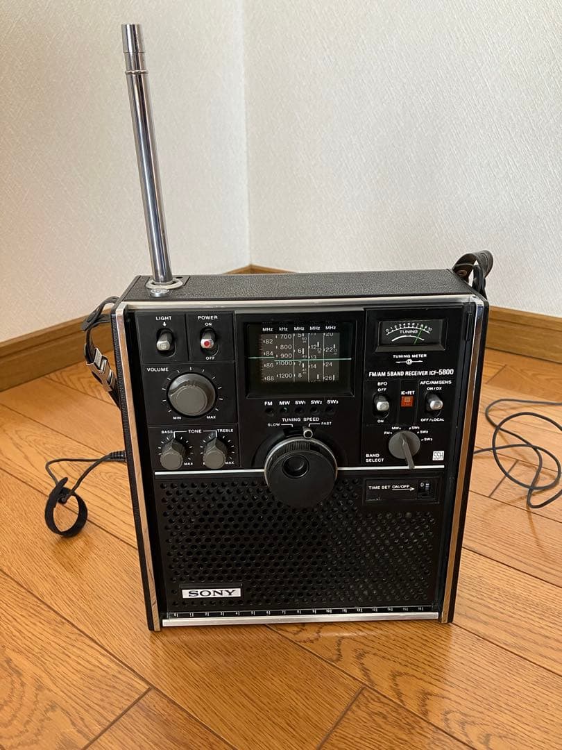 ソニースカイセンサーICF 5800 BCLラジオ 中古品 - メルカリ