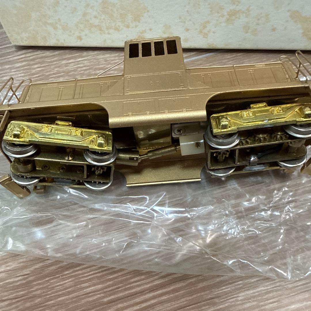 【希少】つぼみ堂模型店 ブラス GE 44TON HOゲージ 真鍮モデル 未塗装