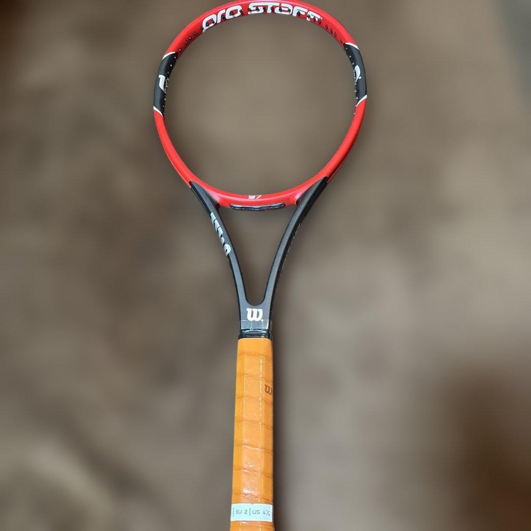 新品　Wilson Pro staff97 Wilson Pro Staff 97 V14 Tennis Racquet