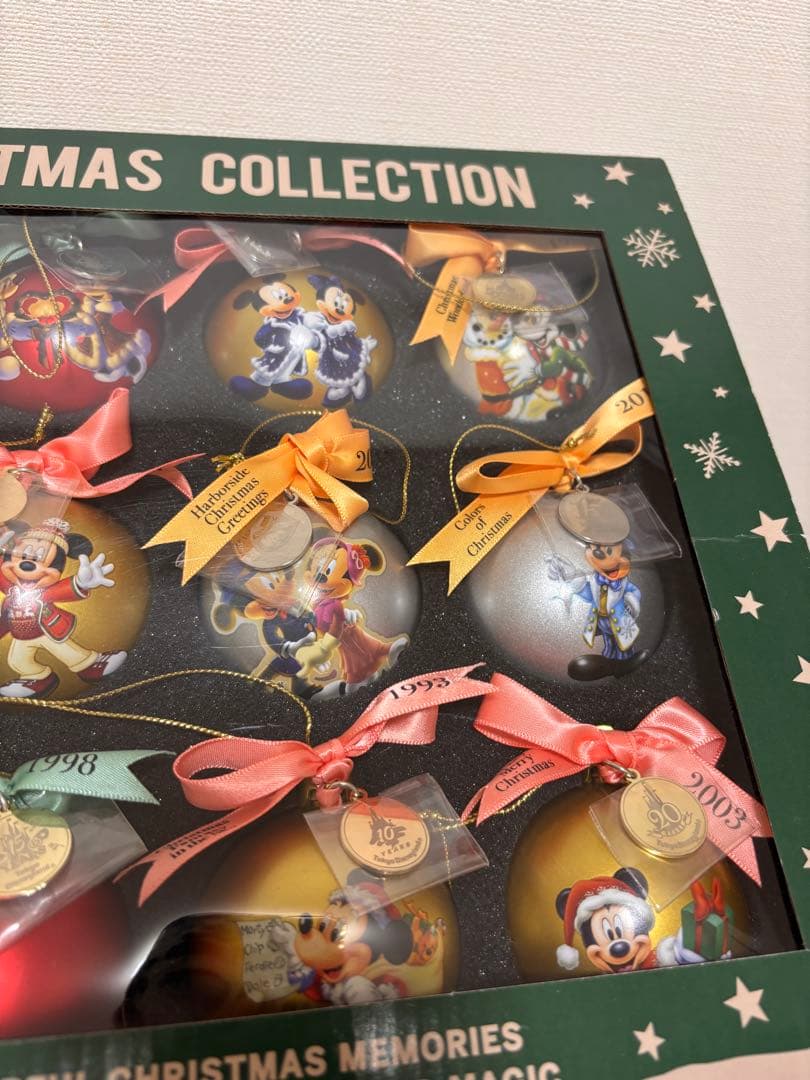 ☆ディズニー　３５周年　オーナメント　セット　歴代　ミッキー☆クリスマス☆