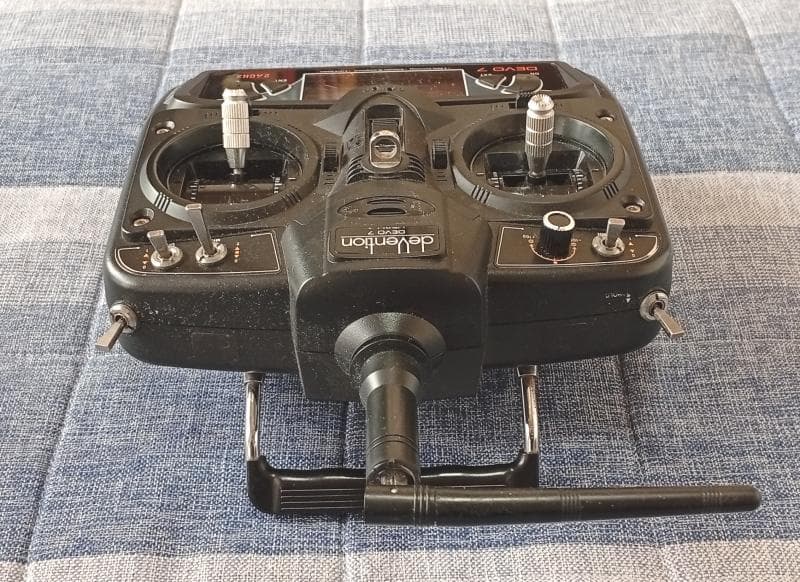 276--Walkera送信機7ch DEVO 7+受信機6ch RX601