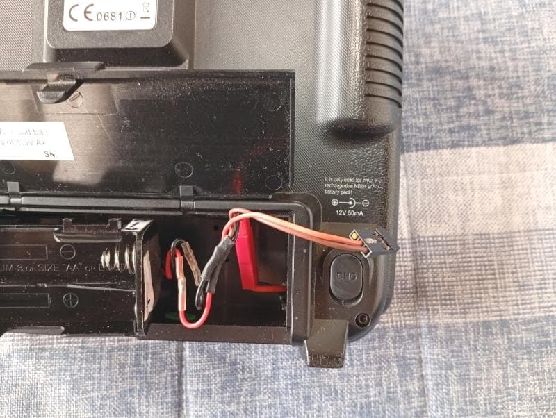 276--Walkera送信機7ch DEVO 7+受信機6ch RX601