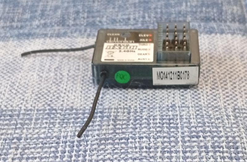 276--Walkera送信機7ch DEVO 7+受信機6ch RX601