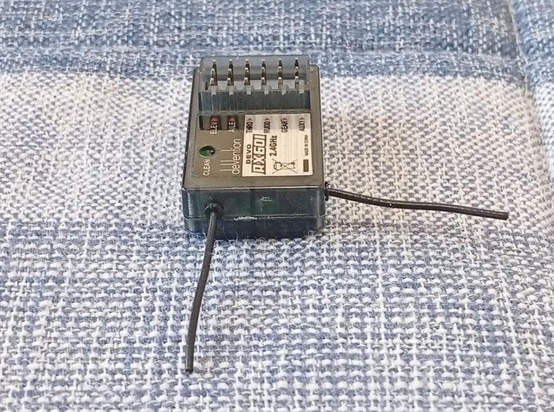 276--Walkera送信機7ch DEVO 7+受信機6ch RX601