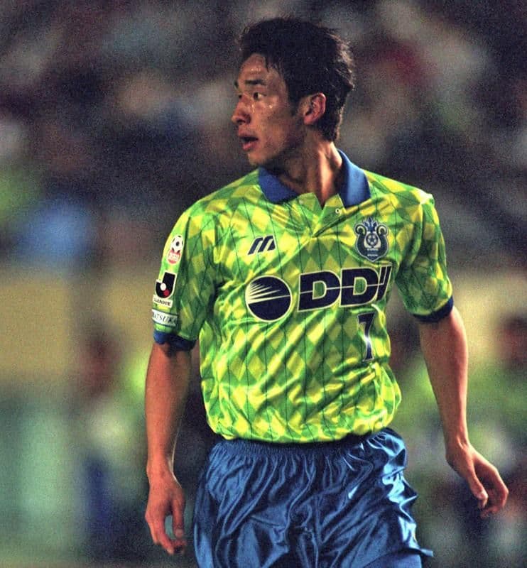 95-96 ベルマーレ平塚 選手実使用ユニフォーム 中田英寿 - メルカリ