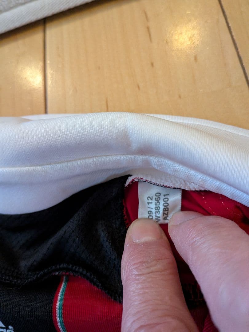 adidas Milan12/13ユニフォーム長袖CL用No.18モントリーボ - メルカリ