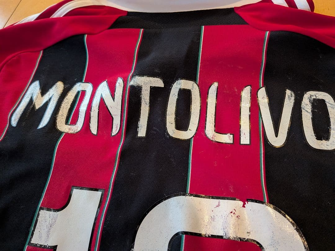 adidas Milan12/13ユニフォーム長袖CL用No.18モントリーボ - メルカリ