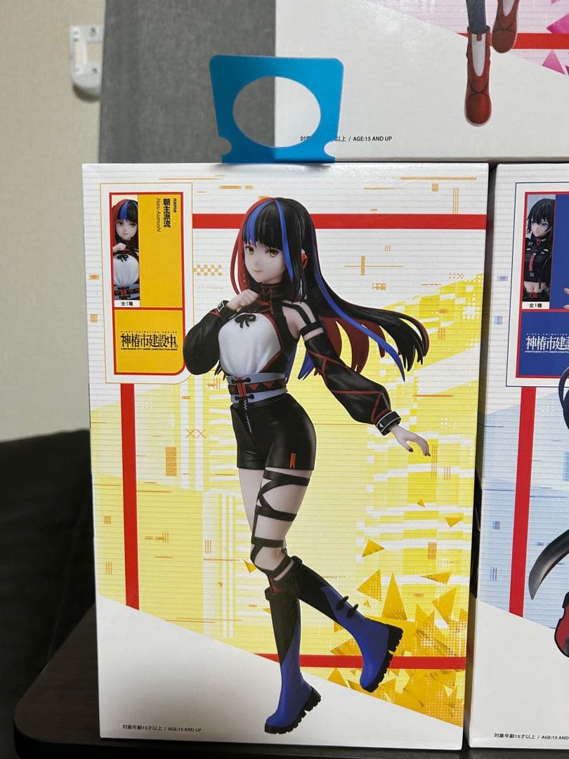 神椿市建設中 ラウンドワン限定 フィギュア5人 セット - メルカリ