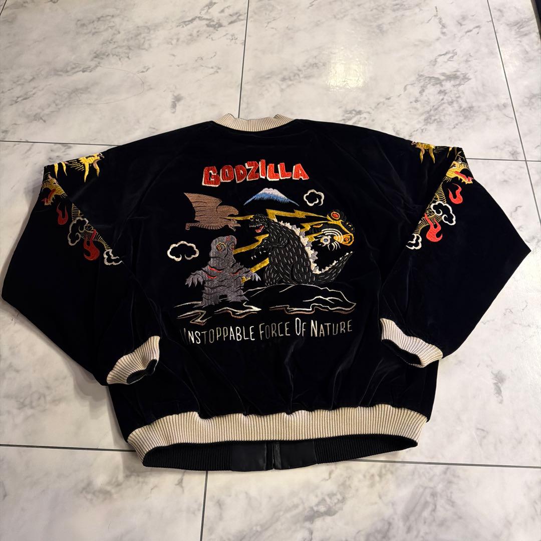 BEAMS JAPAN 別注 東洋テーラー ゴジラ スカジャン XL - メルカリ