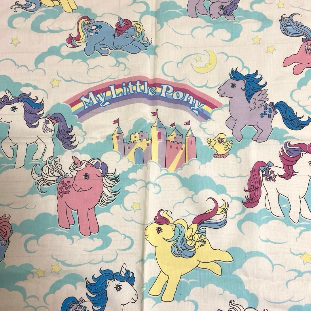 1984年製 ヴィンテージ マイリトルポニー G1 ファンシー 初期 シーツ