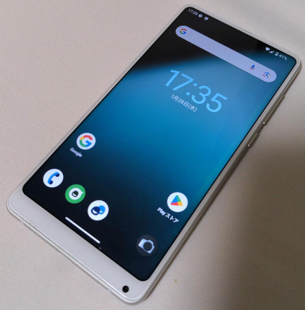 Xiaomi Mi MIX 2S 白 6/64GB 美品 Android15 Snapdragon 845搭載の5.99型スマホ「Mi MIX 2S」が直輸入、実売72,800