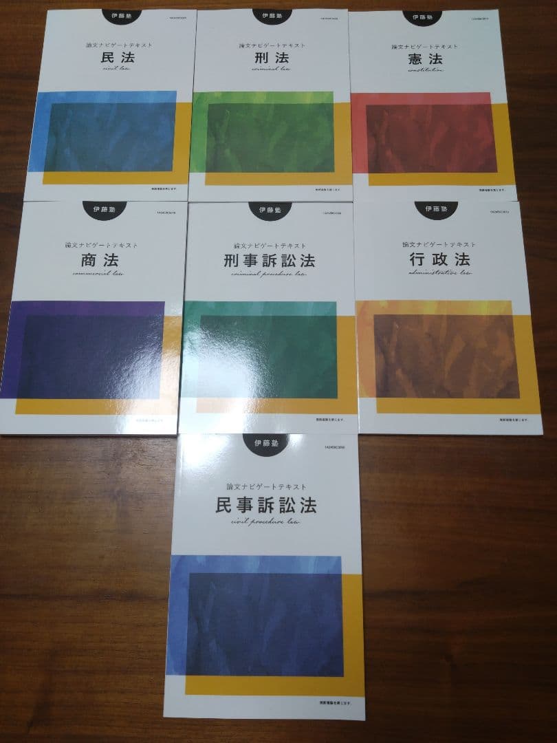 論文ナビゲートテキスト 7科目 伊藤塾 2025年 司法試験 予備試験