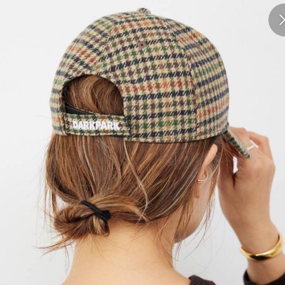 やっち様専用❁⃘*.゜*【ダークパーク】CHECK BASEBALL CAP - メルカリ