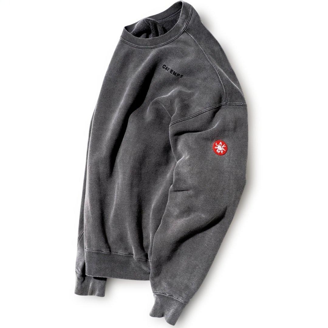 C.E CAVEMPT OVERDYE CREW NECK スウェット 墨黒 - メルカリ
