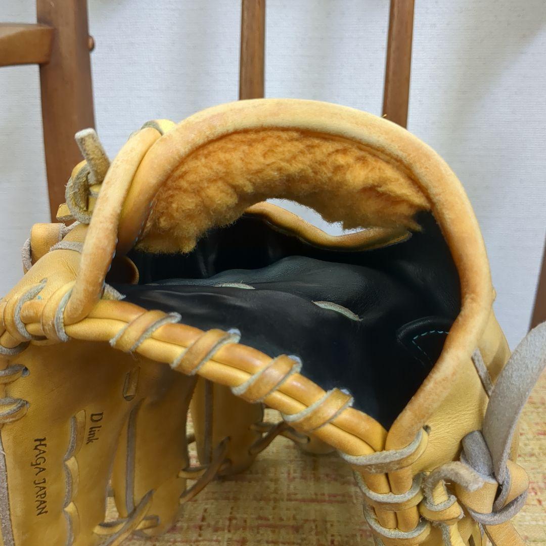 HAGA JAPAN 内野用 ミズノプロ 硬式用グローブ イエロー - メルカリ