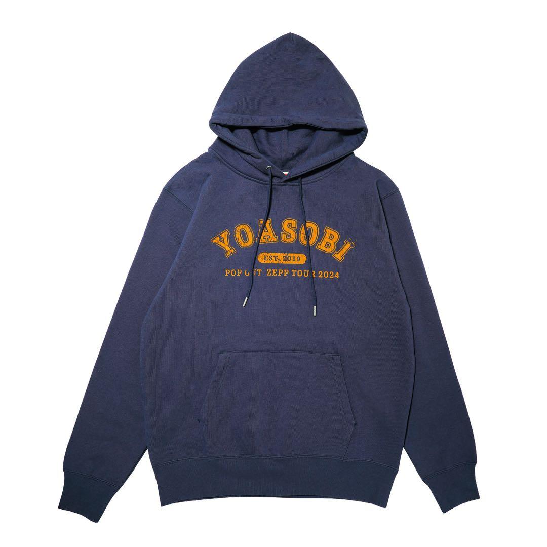 [試着のみ] YOASOBI Vintage Hoodie ロゴ パーカー L