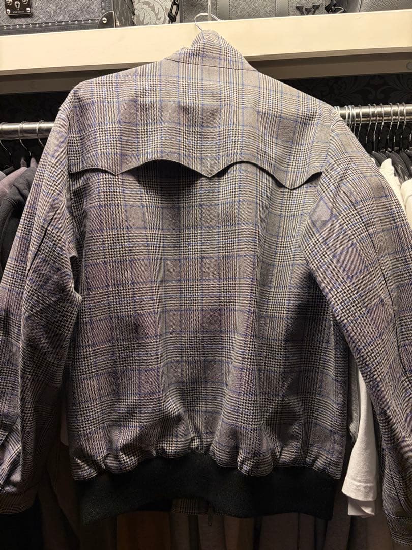 フレッドペリー SHIPS コラボ品 千鳥格子 ハリントンジャケット