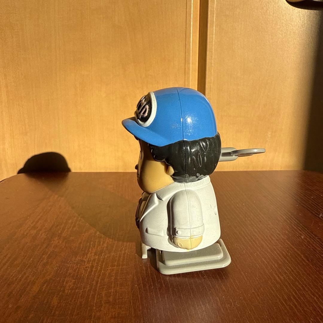 【当時物】Dr.スランプ 則巻千兵衛 ソフビ フィギュア 昭和レトロ 動作確認済