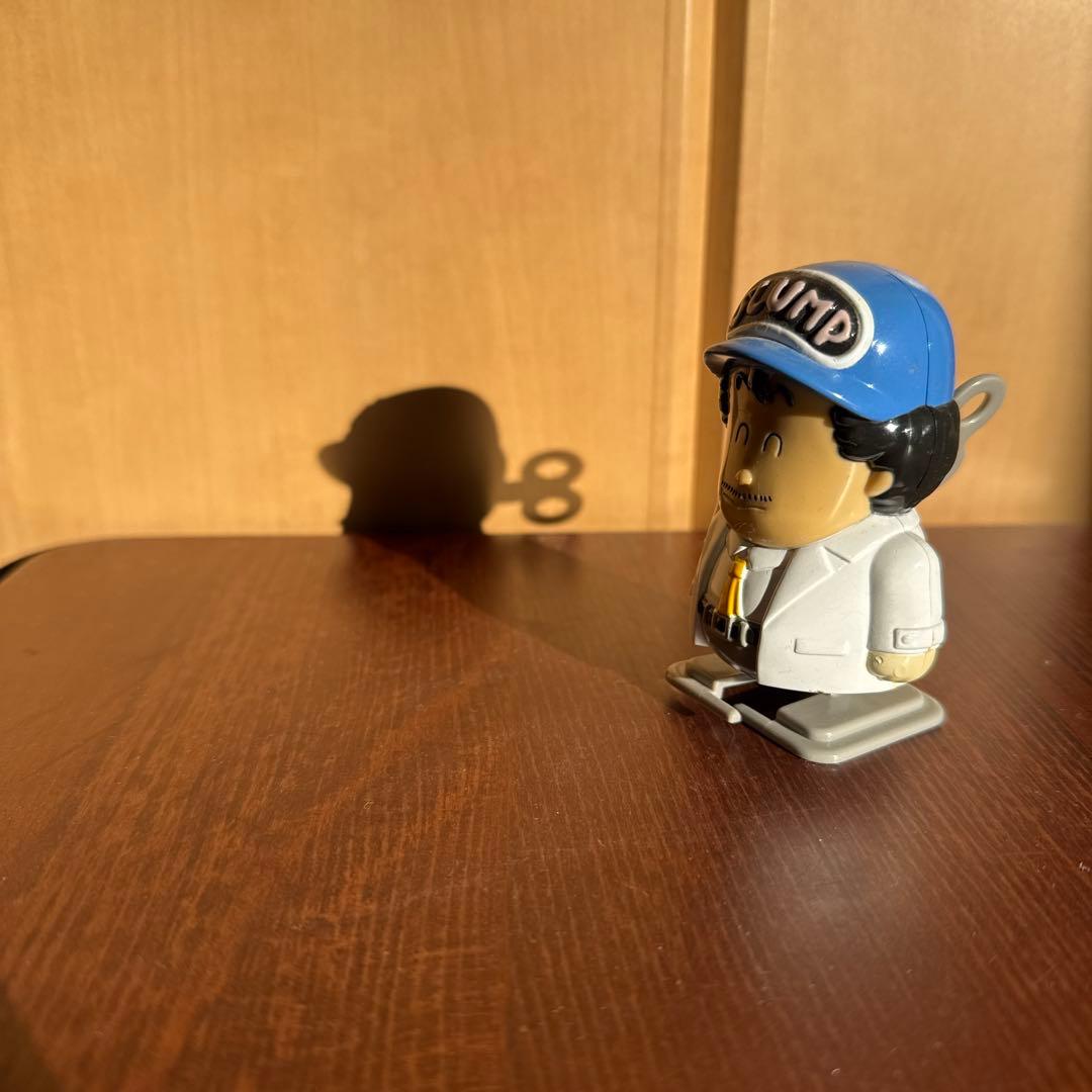 【当時物】Dr.スランプ 則巻千兵衛 ソフビ フィギュア 昭和レトロ 動作確認済