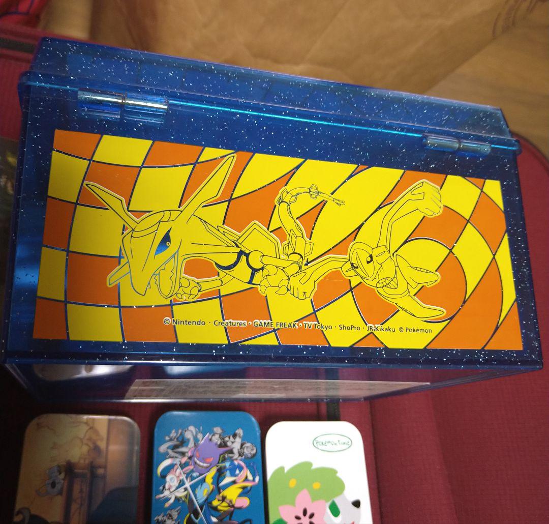 ポケモン　空き缶　空缶　お菓子缶　ケース　　　 クッキー缶　非売品　ボックス