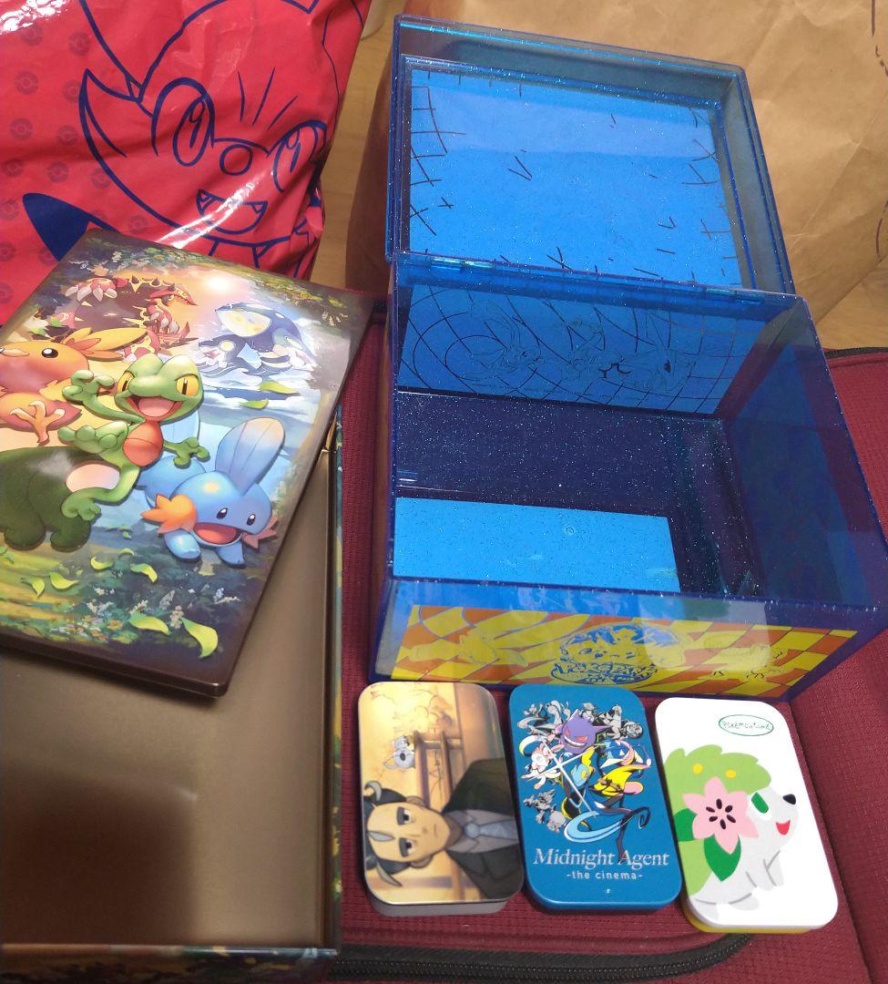 ポケモン　空き缶　空缶　お菓子缶　ケース　　　 クッキー缶　非売品　ボックス