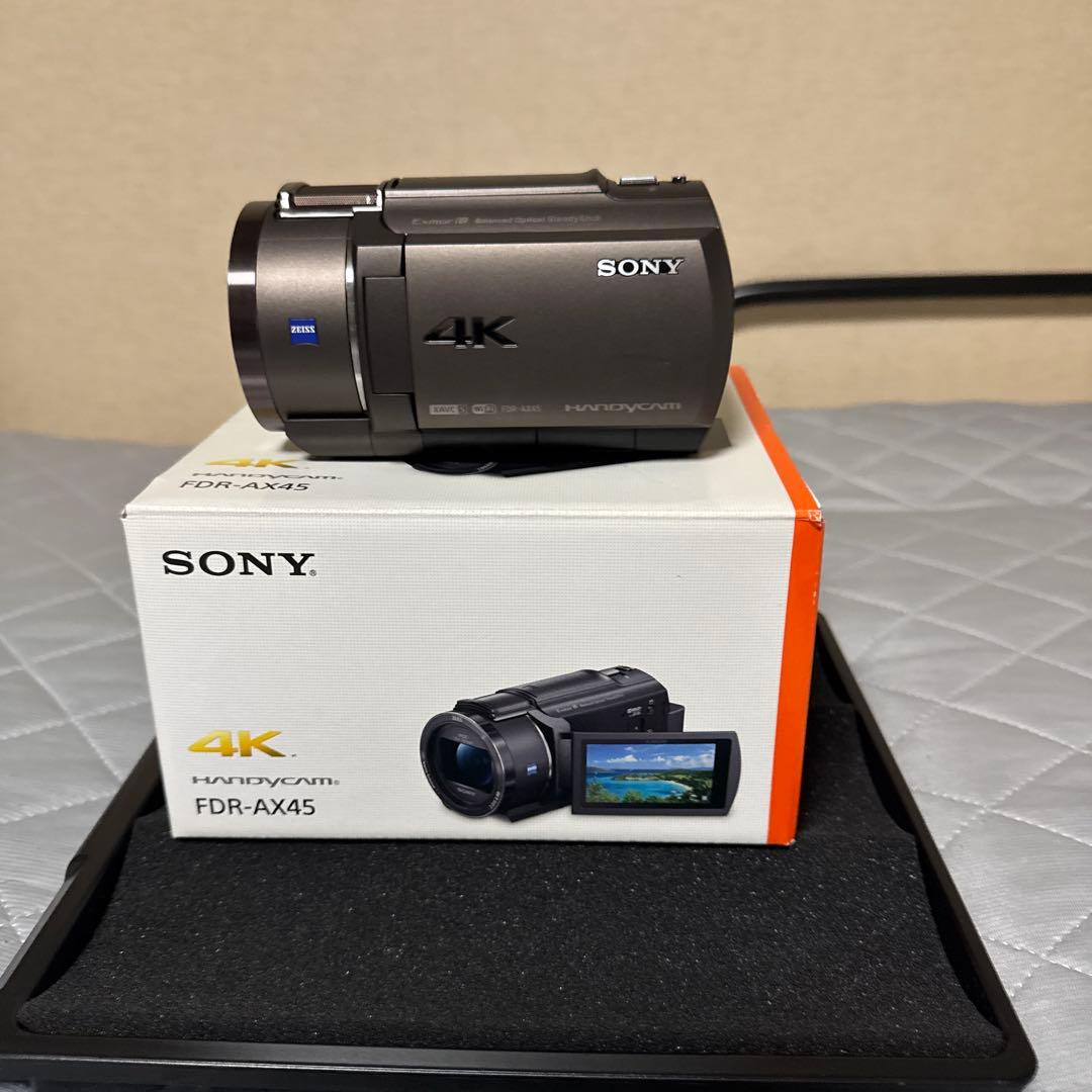 SONY 4K ハンディカム FDR-AX45 本体 Amazon | SONY(ソニー) 4K ビデオカメラ Handycam FDR-AX45(2018年