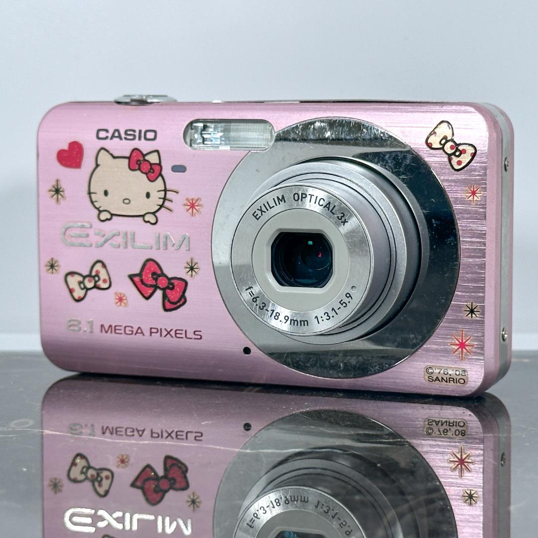 CASIO EXILIM EX-Z80 ピンク　ハローキティモデル② CASIO EXILIM EX-Z80 ピンク ハローキティ デジカメ - メルカリ
