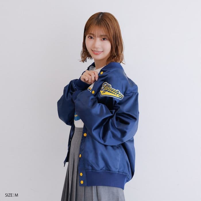 XLサイズ】日向坂46 5回目のひな誕祭 スカジャン ネイビー - メルカリ