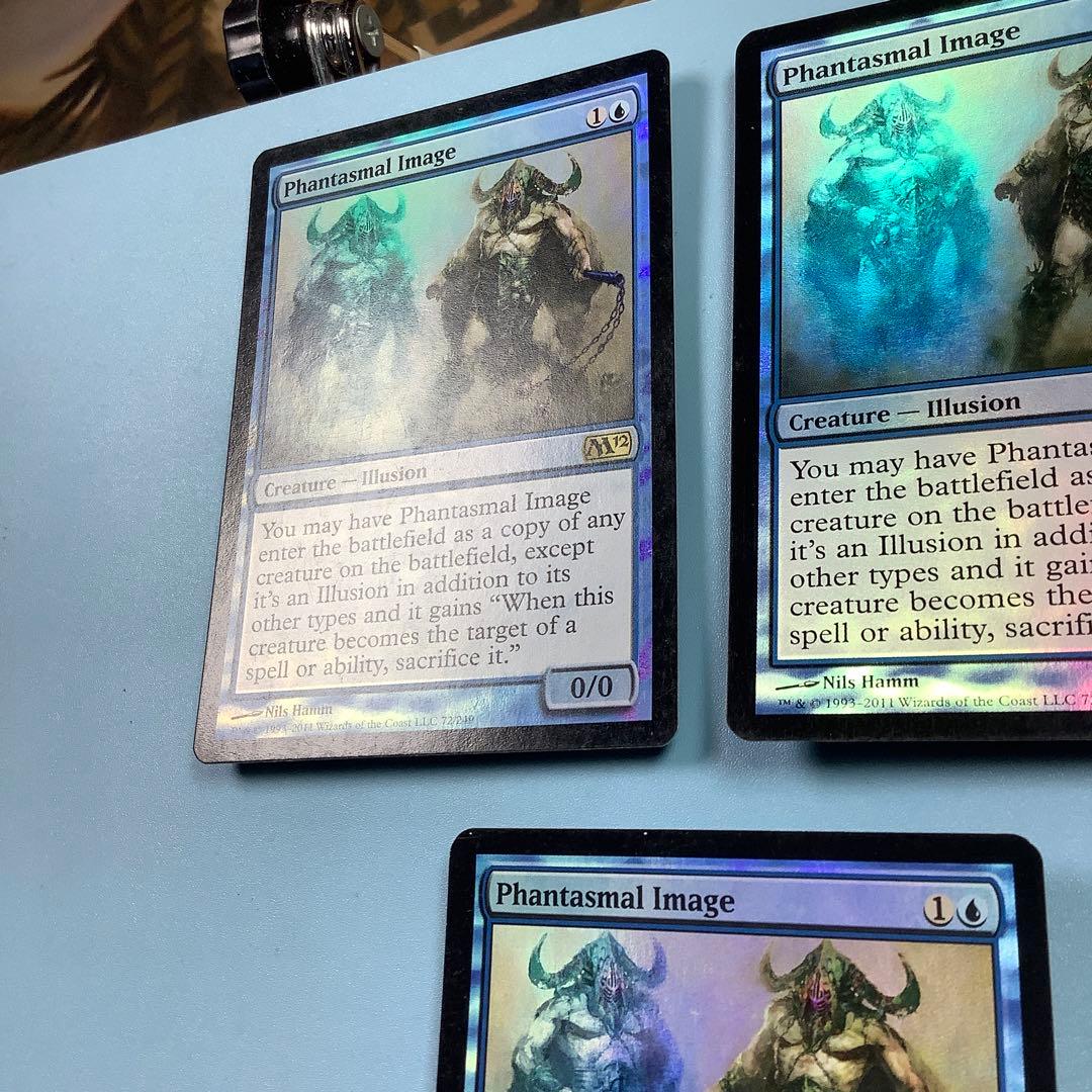 幻影の像/Phantasmal Image  M12英語foil3枚セット
