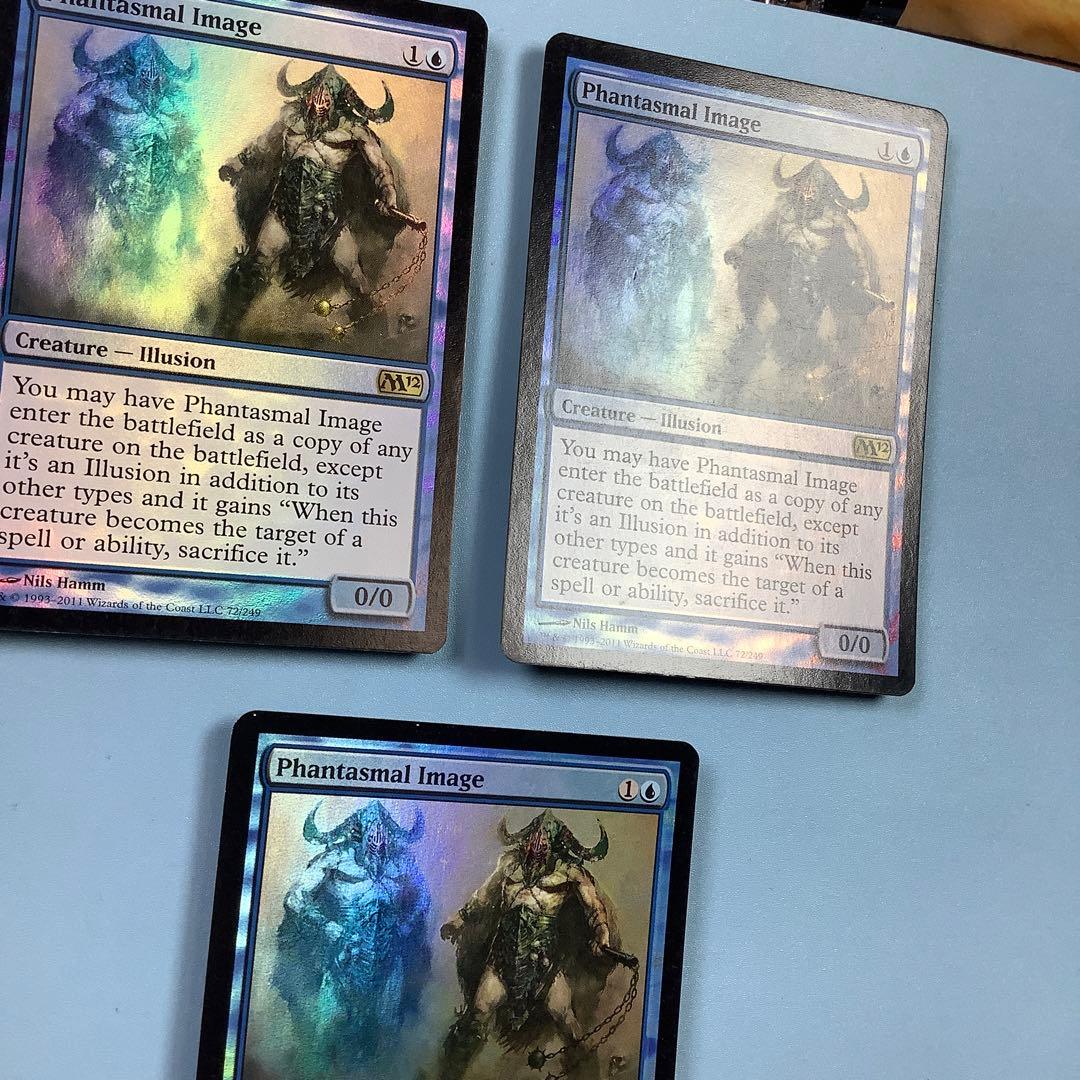幻影の像/Phantasmal Image  M12英語foil3枚セット