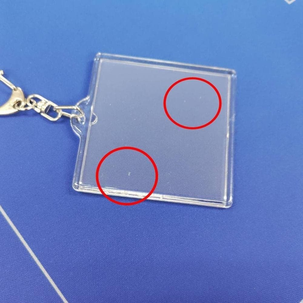 チョコシール用 キーホルダー 48・52mmシール対応（2個入） - メルカリ