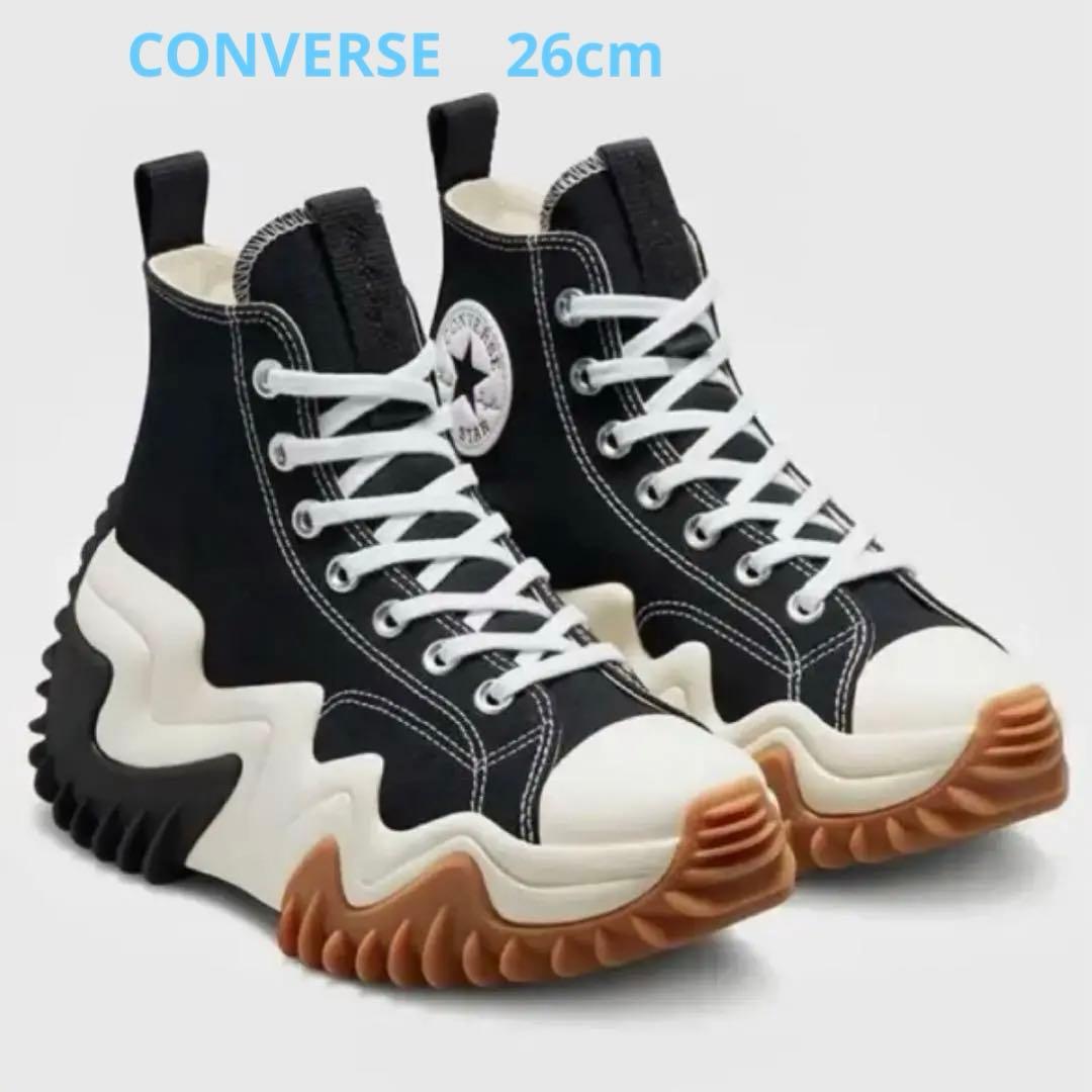 韓国限定】コンバース ランスターモーションハイ ブラック26cm - メルカリ