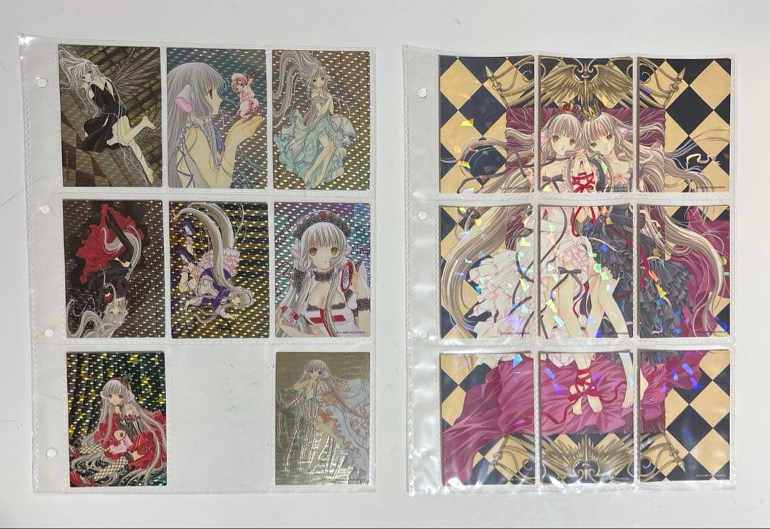 ちょびっツ　原作版　トレカ　フルコンプまで後１枚セット　オフィシャルバインダー